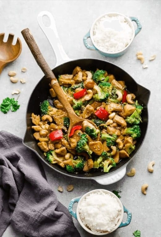Chicken Teriyaki stir fry