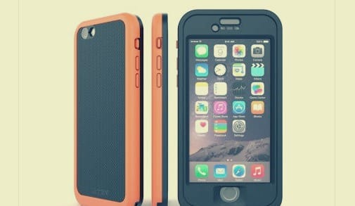 Dog and bone phone case